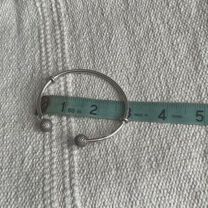 Pandora Silver Open Bangle Bracelet